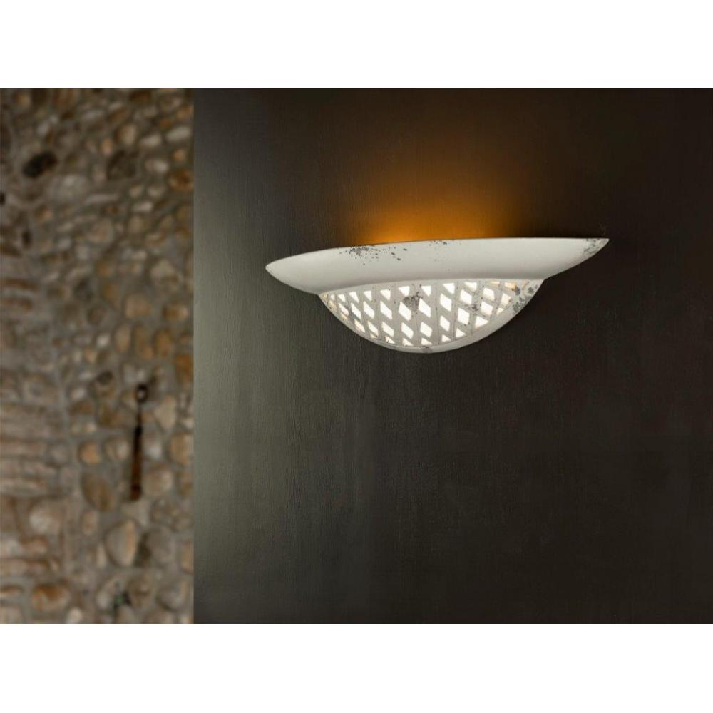 biely keramika tanier stena lampa naladove osvetlenie obyvacka chodba spalna kaviaren osvetlenie mediteransky rustikalny styl lameridiana zariadenie.jpg